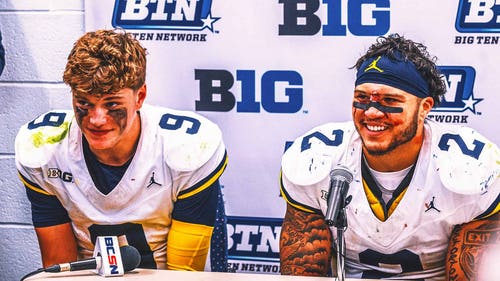 COLLEGE FOOTBALL Trending Image: Michigan lands 8 players on All-Big Ten first team